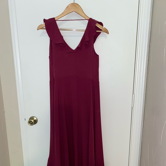 Leith Ruffle Wrap Maxi Dress - Picture 3 of 4